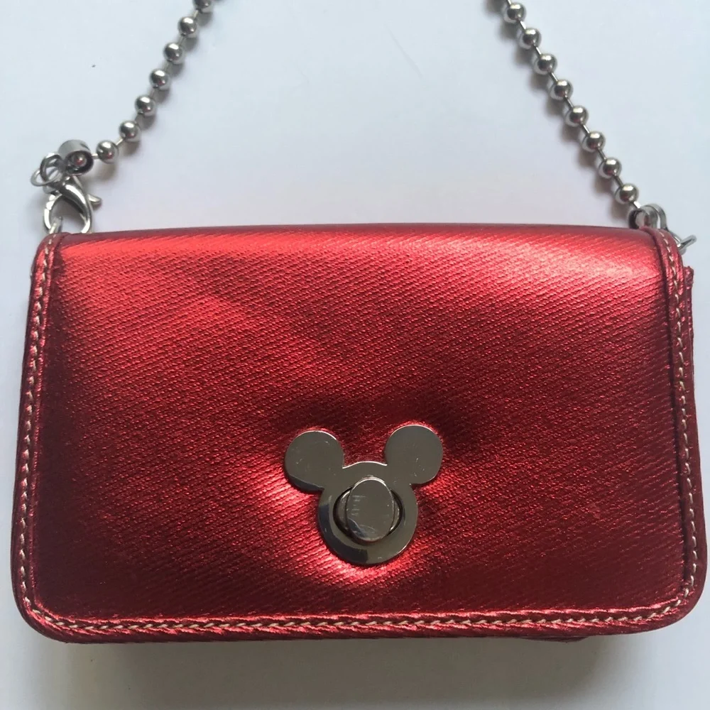 Disney Mickey Mouse little girls red purse
